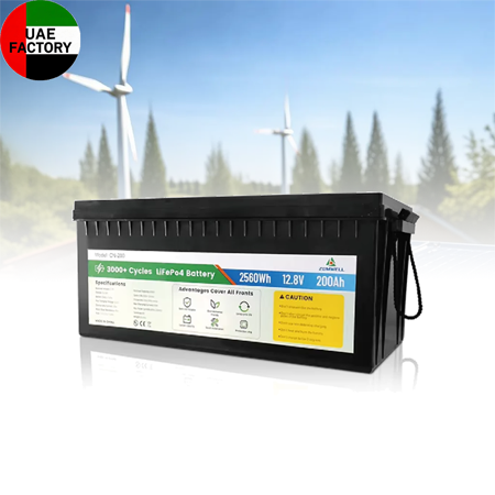 UAE Supplier 200Ah 12V Rechargeable LiPO4 Lithium Ion Battery
